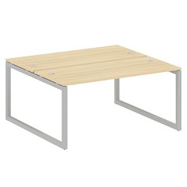 Metal System Quattro Р. ст. на О-образном м/к 50БО.РАС-СП-2.4 Акация/Серый металл 1600*1475*750 - Фото предпросмотра