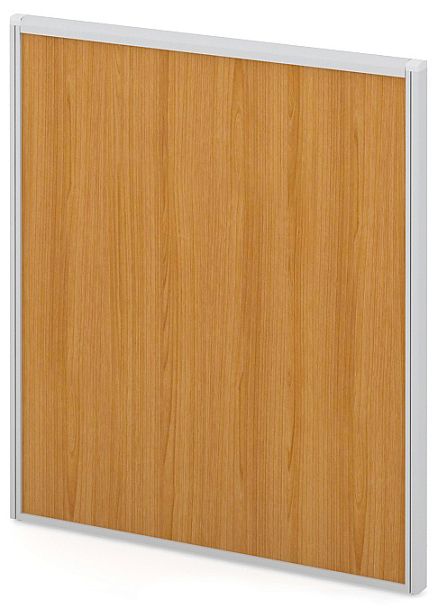 Модуль сплошной "Мобильные офисные перегородки «Логика»"  ПК-ЛГ-МДС138х120Д-В1-24 ольха - Вид 1