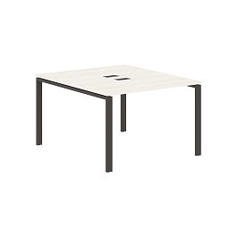 Стол 2-х местный EUWST 1113 Ясень Траун/Мокко 1160х1346х750 EDIS - Фото предпросмотра