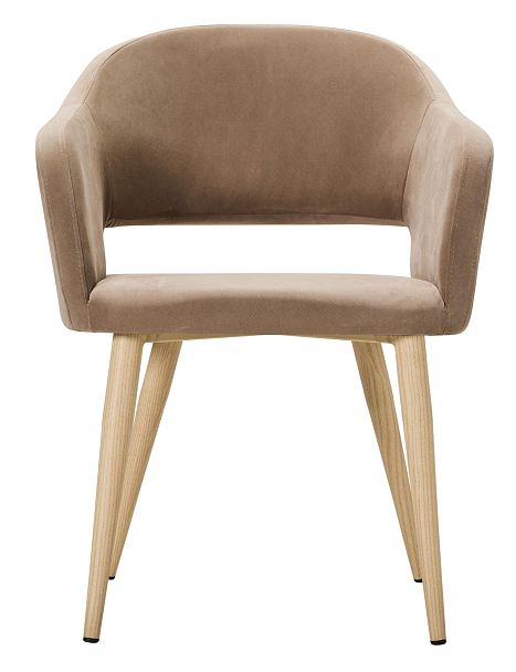 Кресло Oscar Diag beige/нат.дуб - Вид 3