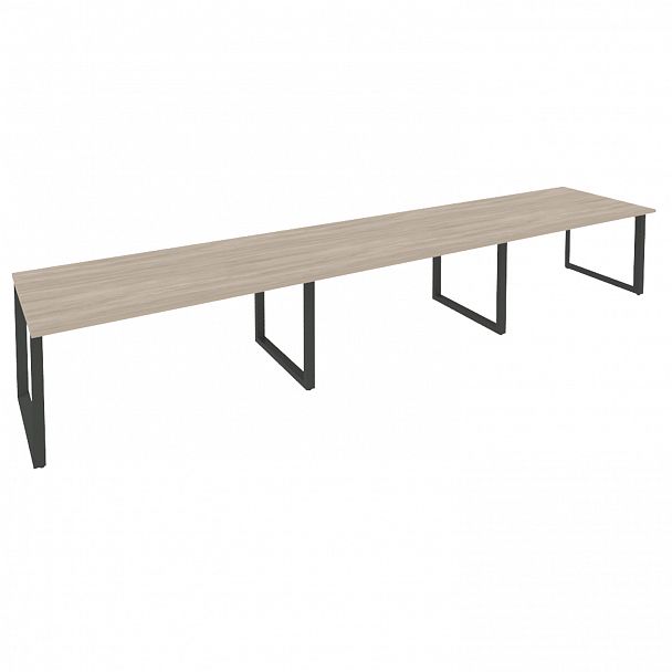 Стол переговорный "Onix" O.MO-PRG-3.4 дуб аттик/антрацит - Вид 1