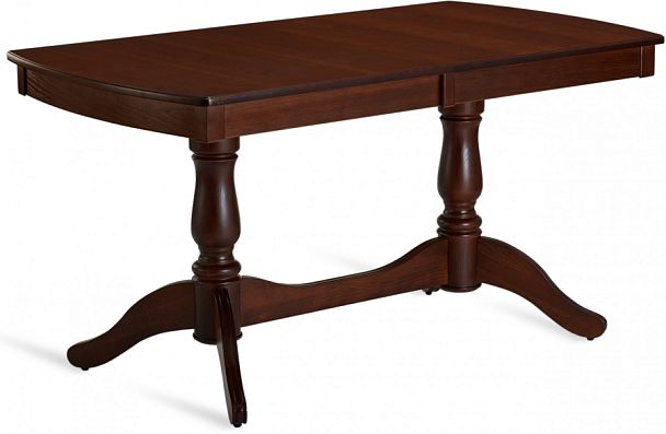 Стол деревянный раздвижной Брэйт 150(200)х80х76 Античный орех - Вид 1