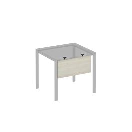 Экран стола защитный (ДСП) с кронштейнами для столов на МП2 84.4 Формула МП2 К 811 дуб шамони светлый / антрацит - Фото предпросмотра