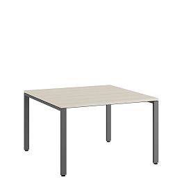 Стол для переговоров Tess 120x123,6x75 дуб шамони светлый - Фото предпросмотра