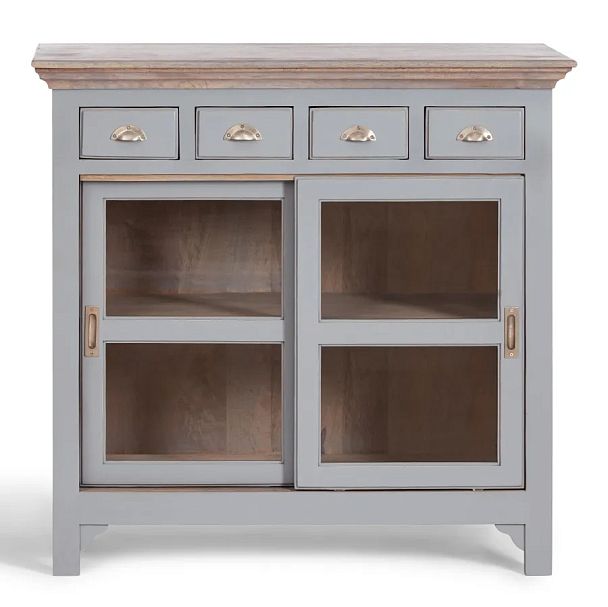 Комод Secret de Maison Брайтон/Brighton (мод. OD-003), дерево акации/дерево манго/МДФ, Antique grey/grey wash - Вид 4