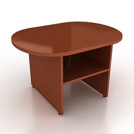 Стол журнальный Менеджер СЖ1-10 орех - Фото предпросмотра