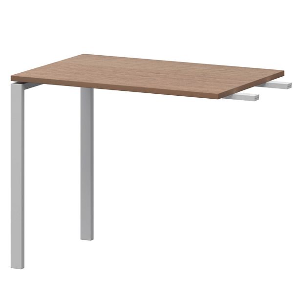 Бриф-приставка на металлокаркасе АМ-090.60 Орех/Белый 900x600x760 Арго-М - Вид 1