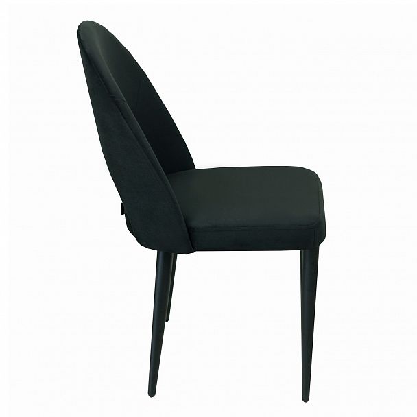 Стул Маллин, велюр черный - Вид 3