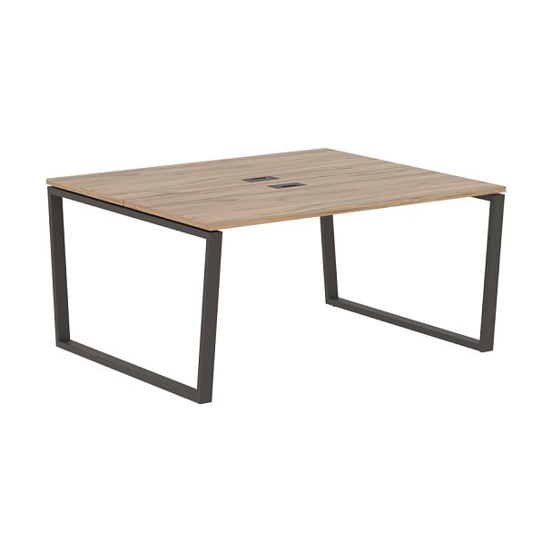 Стол 2-х местный EVWST 1513 Дуб Денвер светлый/Мокко 1560х1346х750 EDIS - Вид 1