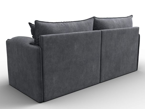 Диван прямой модульный Лига-106 Велюр серый - Вид 5