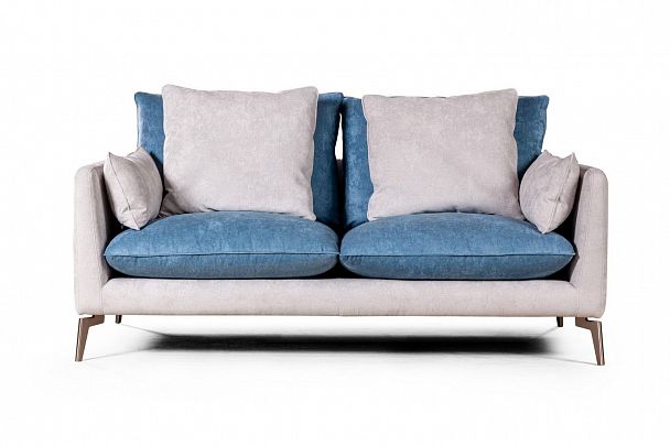 Brussel диван двухместный прямой, замша Breeze - Вид 5