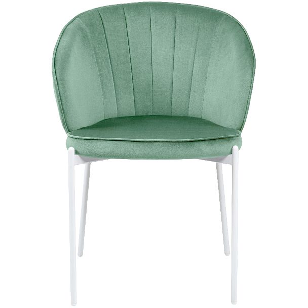Комплект кухонных стульев Миэль мятный велюр/белый, 3 шт. - Вид 2