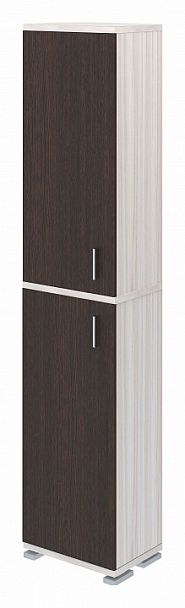 Шкаф книжный Домино ПУ-20-3 Венге/Карамель - Вид 1