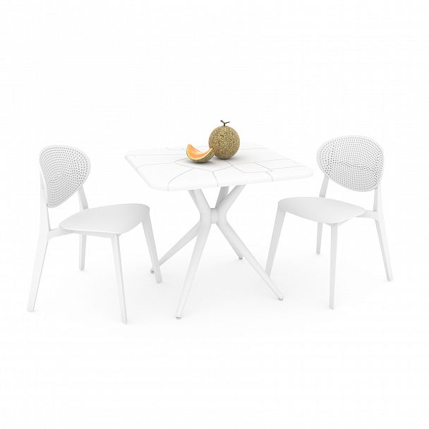 Обеденная группа Sheffilton SHT-DS112 белый - Вид 1