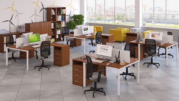 Стол мобильный складной Trend Metal 140x72x75 дуб феррара - Вид 4