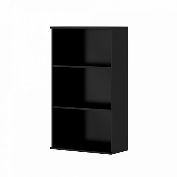 Стеллаж средний "Логистика" ПК-ЛОГ-СЖ130Х75-В1-927 черный - Вид 1