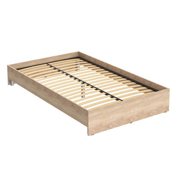Кровать без изголовья KBW 2012 Дуб Сонома светлый 2040х1240х300 KANN - Вид 1