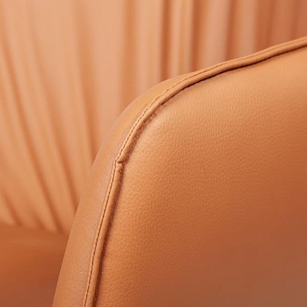 Полукресло Sofia, иск.кожа soft-touch, терракот - Вид 13
