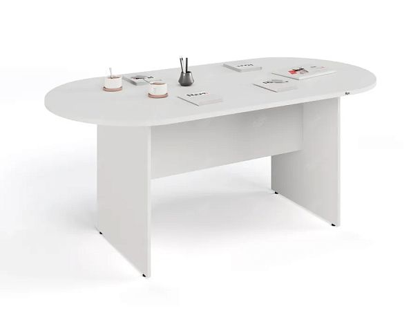ЛАЙТ / LIGHT RLG010-18x9 Конференц-стол 180x90x75 Белый - Вид 4