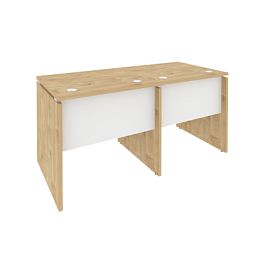 Onix Рабочая станция O.RS-2.0.7 Тиквуд светлый/Белый бриллиант 1560*720*750 - Фото предпросмотра