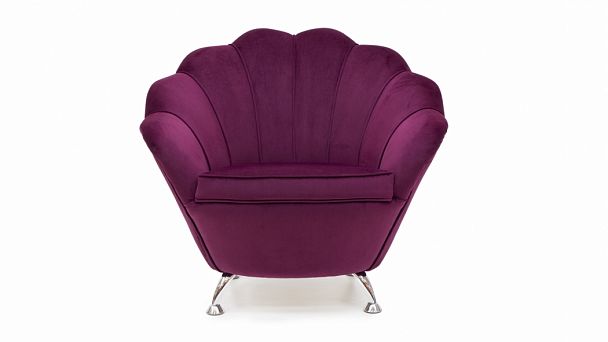 Кресло "Шелл" фиолетовый - Вид 6