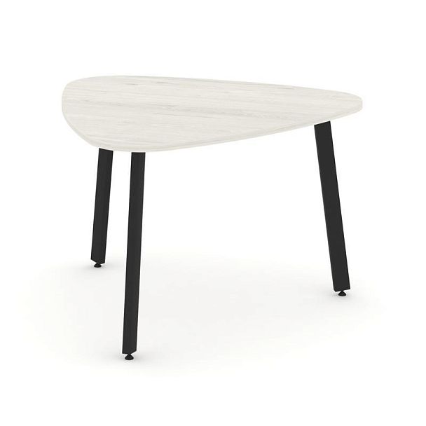 Стайл Проджект Стол переговорный SN-6.SPRG-71.3 Дуб Наварра/Металл Черный 1200*1200*750 - Вид 1