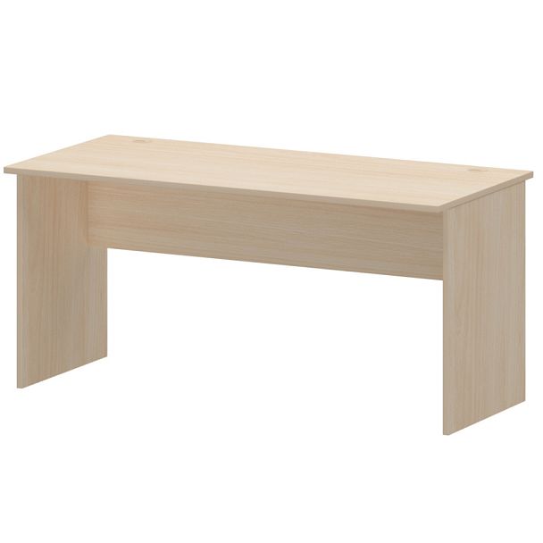 Стол с левым и правым кабель каналом А-004.К Бук 1600x730x760 Арго - Вид 1
