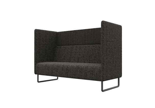 Bronks Диван двухместный BROS-2 Ness 012/Металл Черный 1715*760*1180 - Вид 1