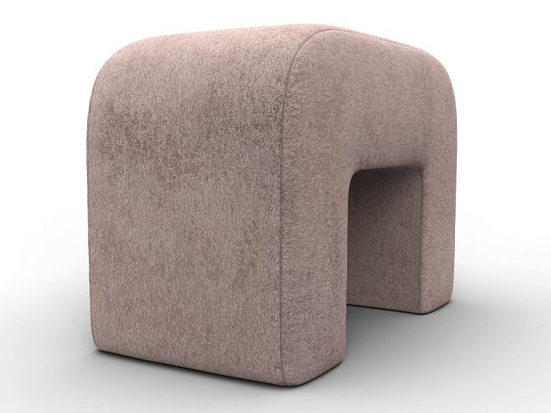 Пуф 008 Велюр бежевый - Вид 3