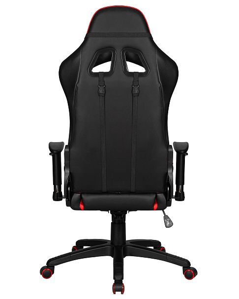 Кресло игровое DOBRIN BRIAN (черно-красная экокожа) - Вид 5