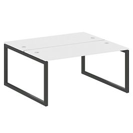 Metal System Quattro Р. ст. на О-образном м/к 50БО.РАС-СП-2.4 Белый/Антрацит металл 1600*1475*750 - Фото предпросмотра