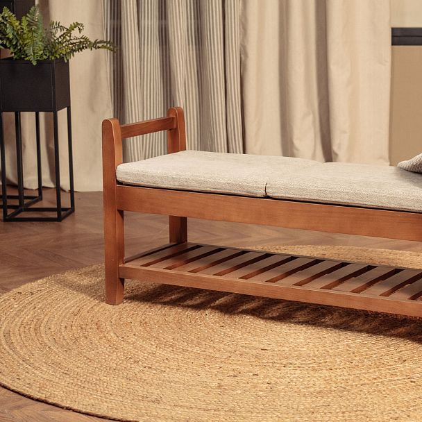 Скамья Браун, твид Estetica moonstone - Вид 5