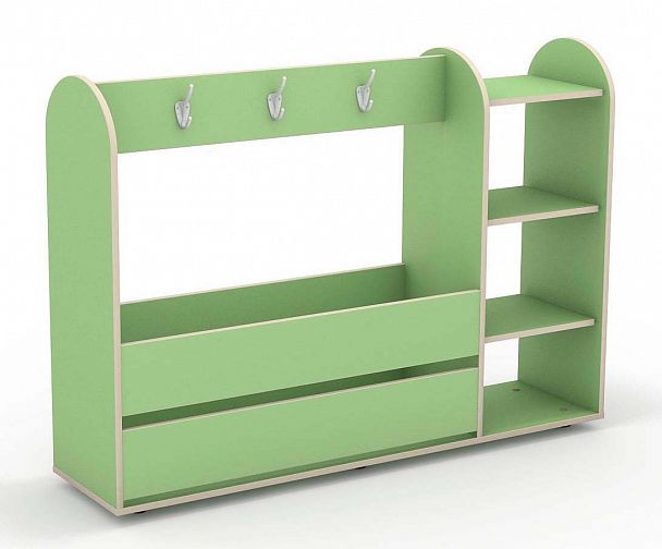 Уголок спортинвентаря (Подставка для игрушек П 10) - Вид 3