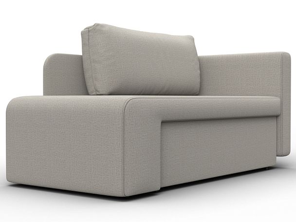 Кушетка Лига-097 Рогожка бежевый - Вид 3