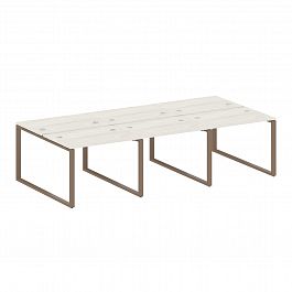 Рабочая станция "Metal System" БО.СМ-6.1 дуб наварра/мокко - Фото предпросмотра