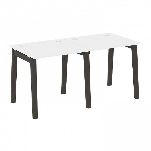 Рабочая станция "Onix wood" OW.RS-2.0.7 белый/дуб темный - Вид 1