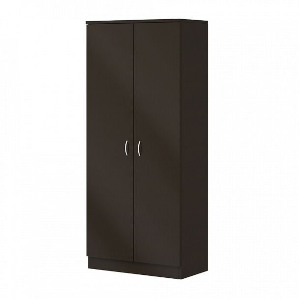 Шкаф для одежды "Офисные шкафы для одежды"  ПК-АРМ-Г182Х80Д2/35-В1-134А венге - Вид 1