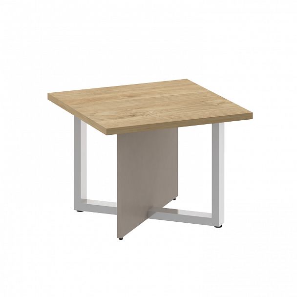 Стол журнальный "Shift" SK.SG-KV-60 тиквуд светлый/капучино - Вид 1