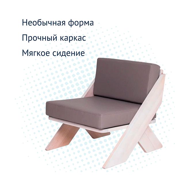 Кресло Лофт Саммит, экокожа - Вид 8