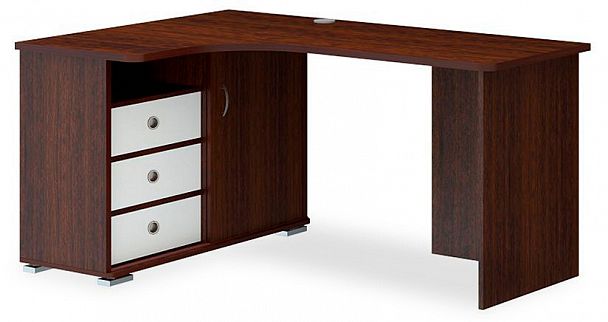 Стол письменный Домино СР-145С Белый/Венге левый - Вид 1