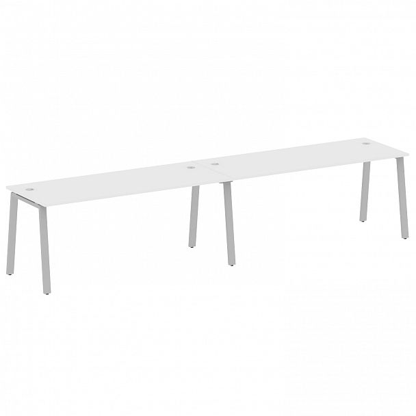 Рабочая станция "Metal System" БА.СМ-2.5 белый/серый - Вид 1