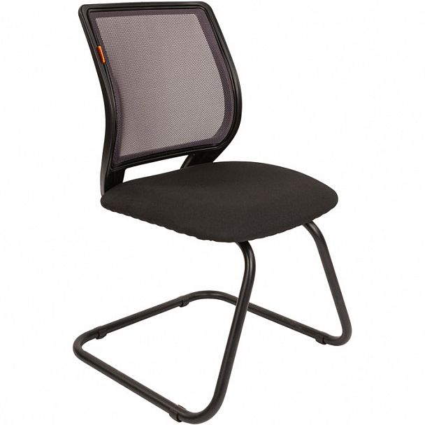 Кресло CHAIRMAN 699V, ткань стандарт/сетчатый акрил, серый - Вид 1