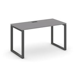 Стайл Проджект Стол письменный SN-6O.SP-011 Серый Пепел/Металл Антрацит 980*700*750 - Фото предпросмотра