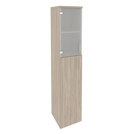 Onix Шкаф высокий узкий левый O.SU-1.7 (L) Дуб аттик 400*420*1977 - Фото предпросмотра