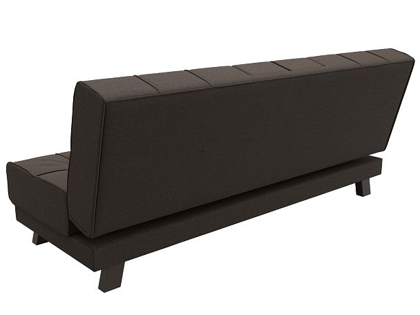 Диван прямой Винсент Рогожка коричневый - Вид 6