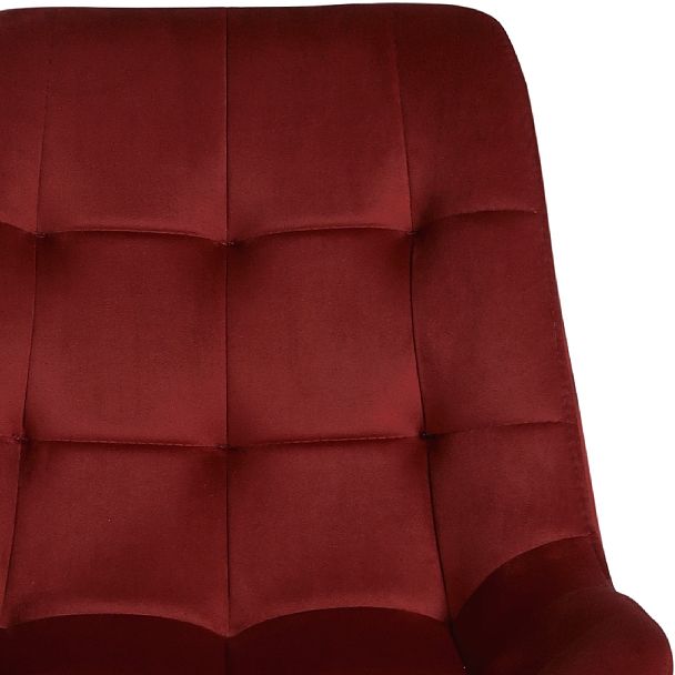 Комплект полубарных поворотных стульев Эйден, Confetti bordo/черный, 4 шт. - Вид 8