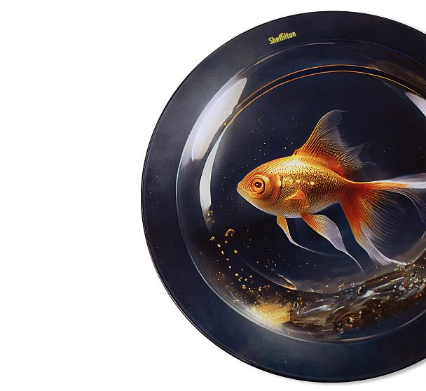 Столик журнальный Sheffilton SHT-CT27 лунная ночь/черный муар - Вид 9