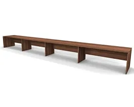 EUROPE/ЕВРОПА RE012-712х80 Односторонняя станция 7120x800x750 Орех Вармия - Фото предпросмотра