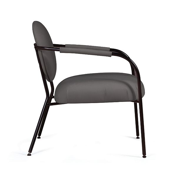 Лаунж кресло EGO, велюр черный - Вид 5