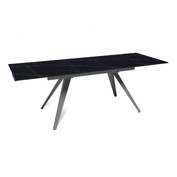 Стол раскладной Asti (140+40+40), керамика матовая Blackgold - Вид 5